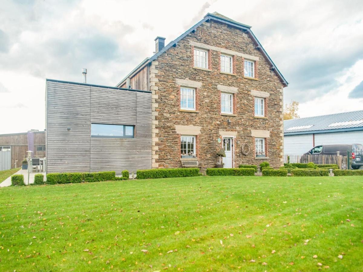 Luxurious House With Sauna In A Farm In Bastogne Bagian luar foto