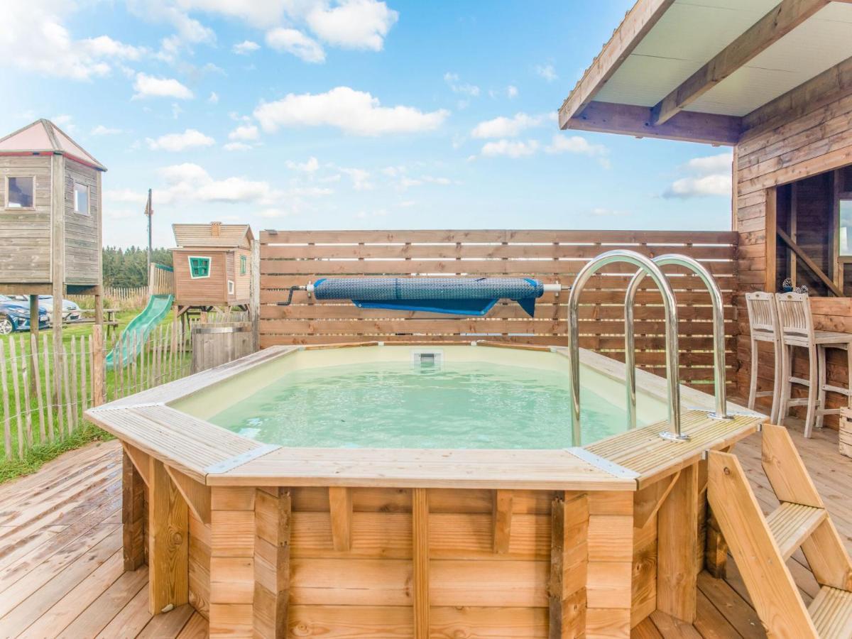 Luxurious House With Sauna In A Farm In Bastogne Bagian luar foto