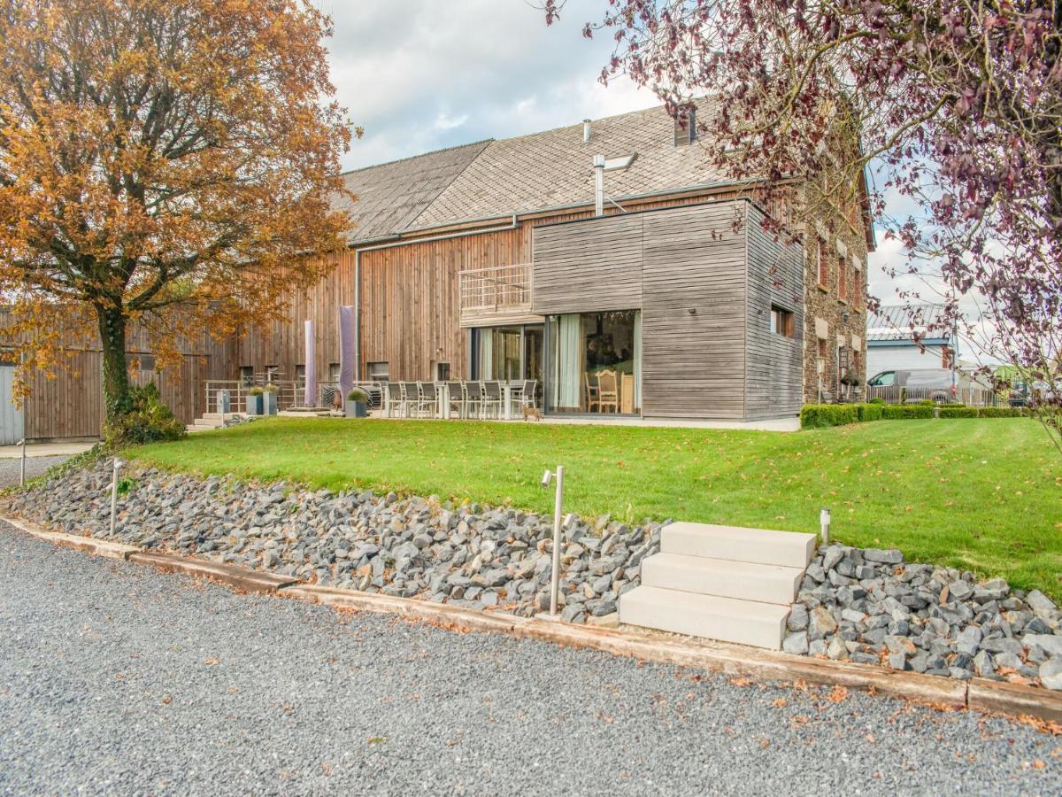 Luxurious House With Sauna In A Farm In Bastogne Bagian luar foto