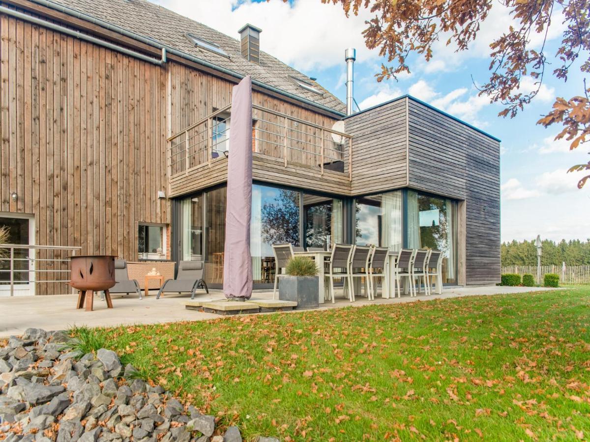 Luxurious House With Sauna In A Farm In Bastogne Bagian luar foto
