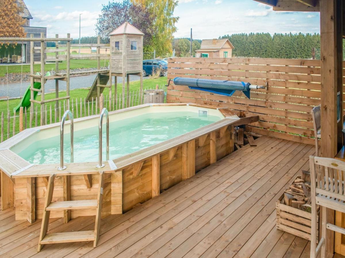 Luxurious House With Sauna In A Farm In Bastogne Bagian luar foto
